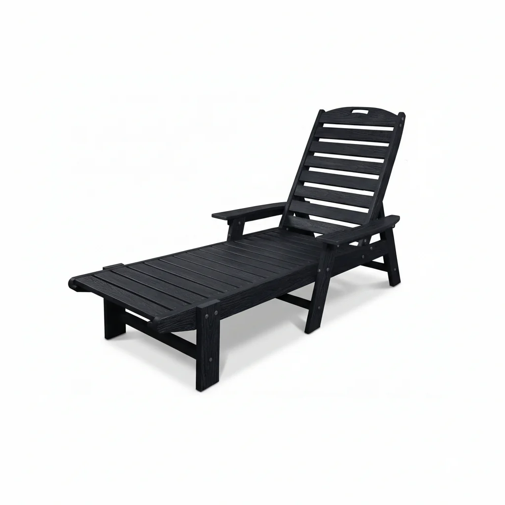 Chaise longue adirondack